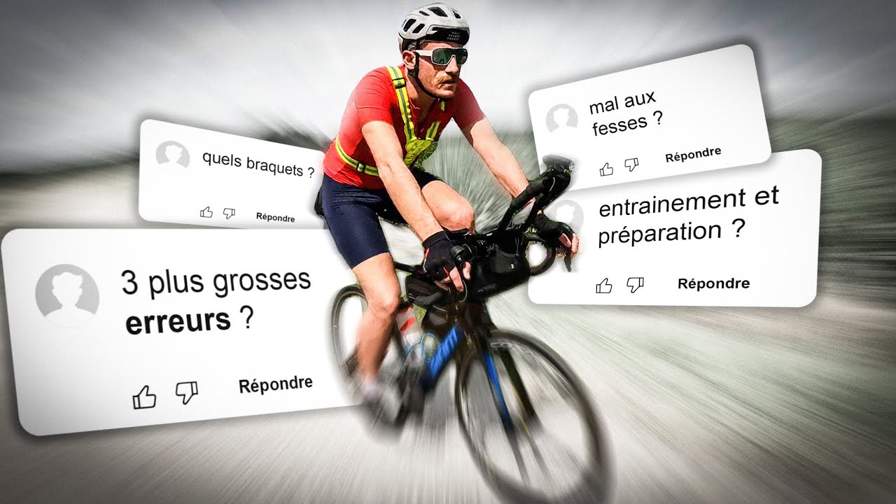 FAQ Race Across France : Je r&eacute;ponds &agrave; vos questions sur la course et le cyclisme ULTRA DISTANCE