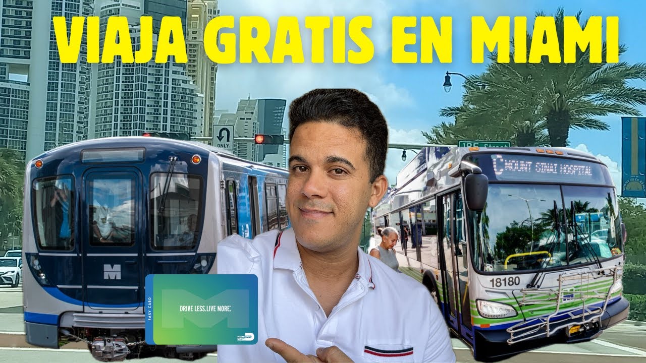 Viajando en el TRANSPORTE PÚBLICO de Miami: Como sacar la EASY CARD y PASAPORTE DORADO?