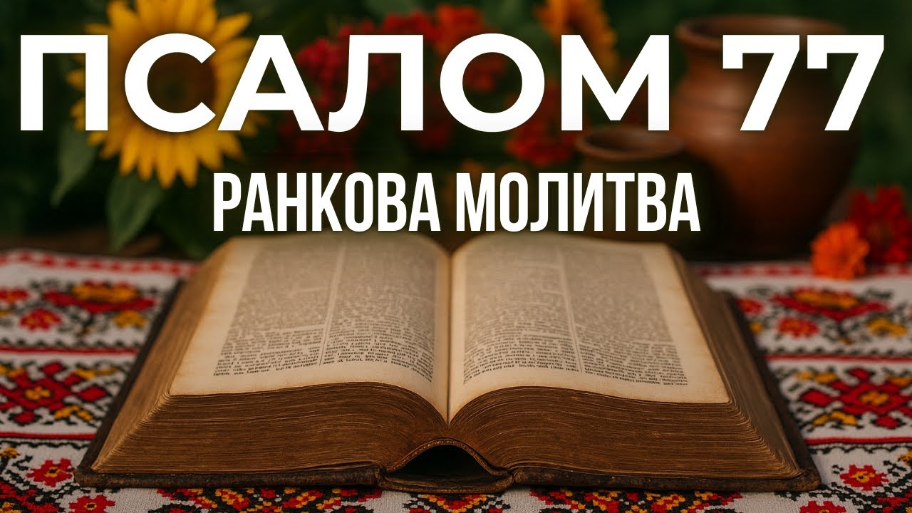 27 лютого  ПСАЛОМ 77 (76):14-21 | Молитва за Божий захист і проведення | СВЯТА ДОРОГА БОГА