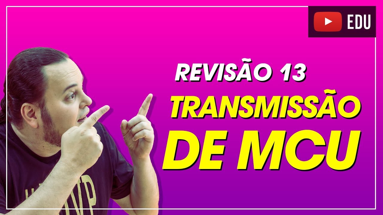 Transmiss&atilde;o de MCU | movimento circular e uniforme | ENEM e vestibulares aula 13