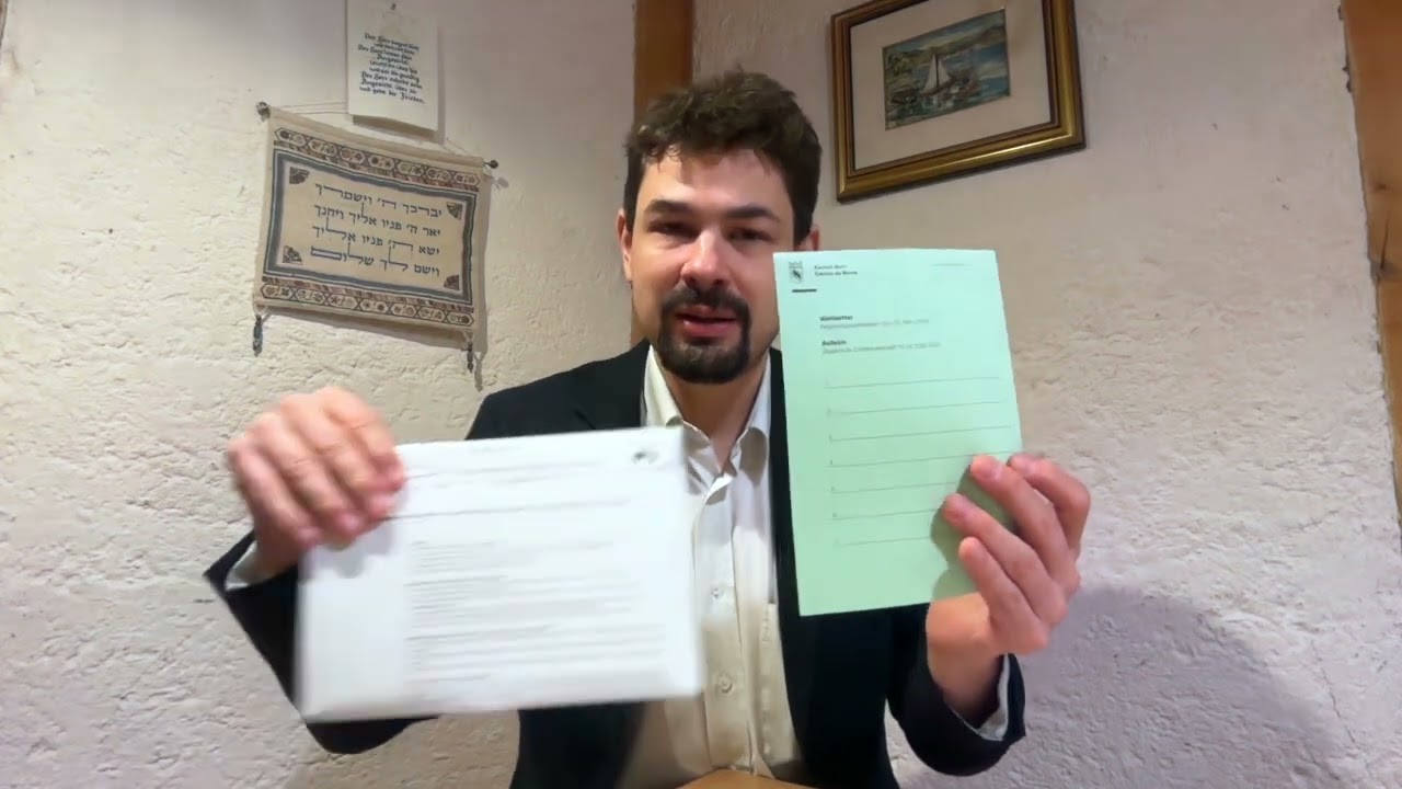 Grossratswahlen 2026: Wahlanleitung von EDU-Grossrat Samuel Kullmann