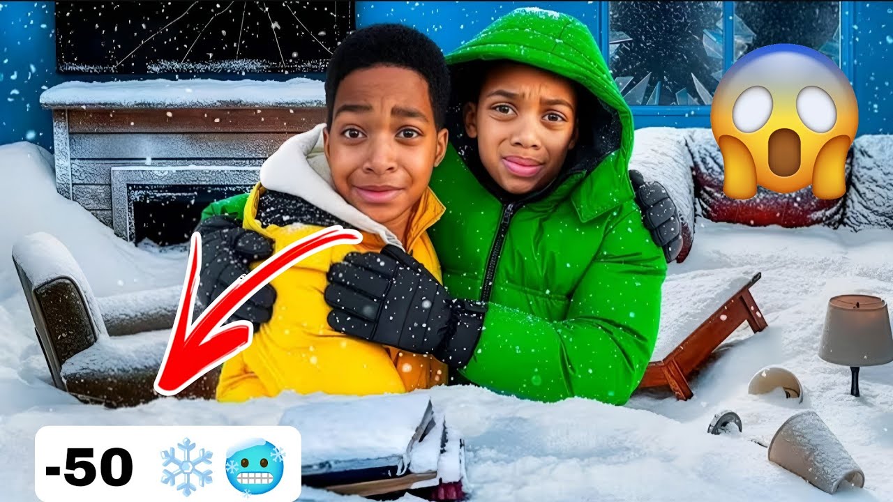 Зимняя буря и хаос в семье Принса ❄️Дэмиан, Бьянка и дети пережили всё это 😱😱