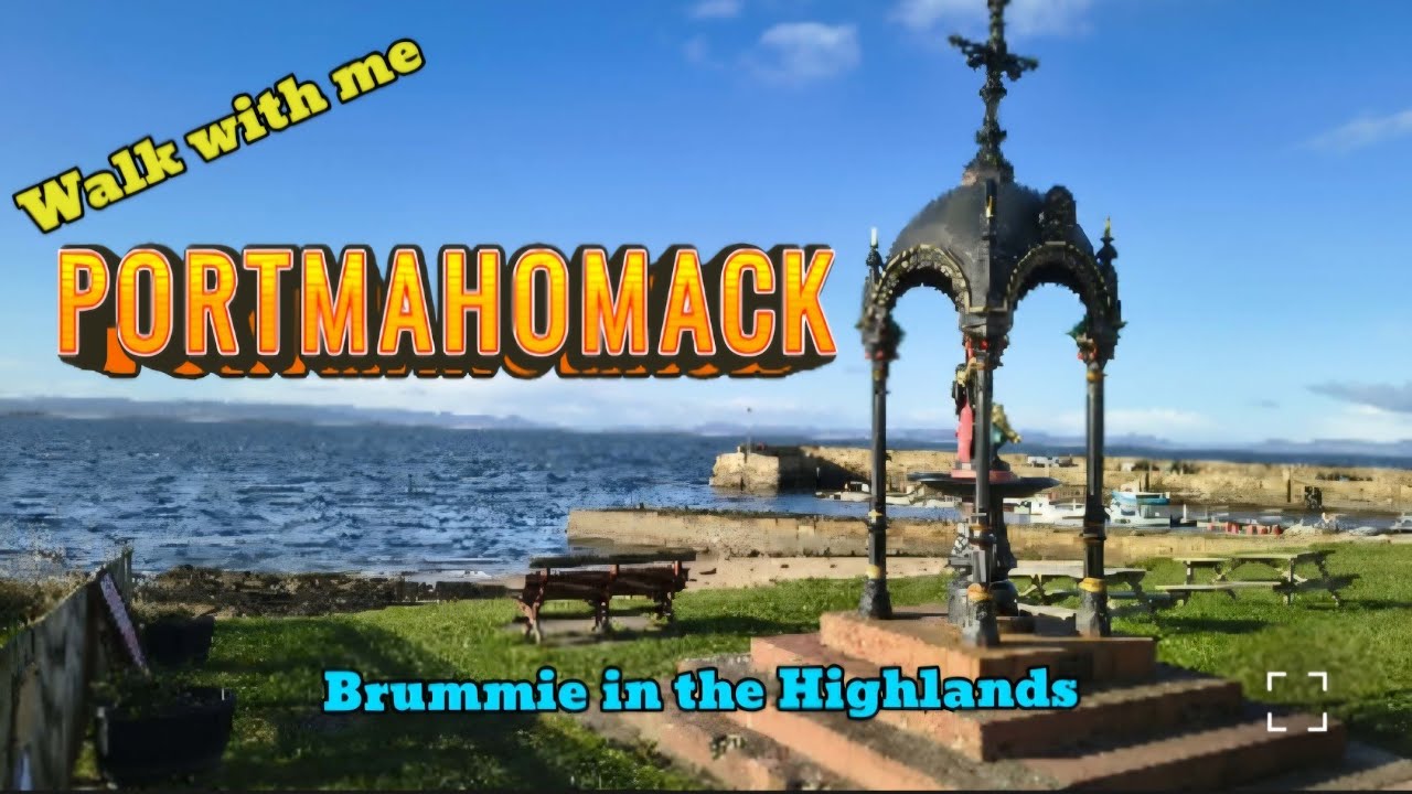 Walk with me!! PORTMAHOMACK Fishing village!