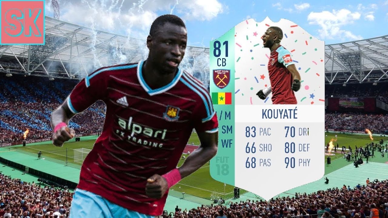 FIFA 18 | (81) FUT Birthday Cheikhou Kouyat&eacute; Player Review