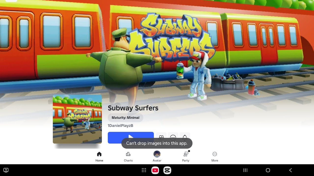 Subway surfers but in roblox