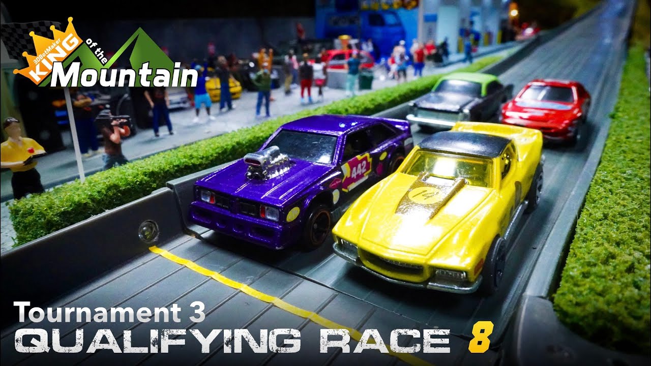 Modified Car Racing (KotM 3 / Qualify 8) Diecast Race