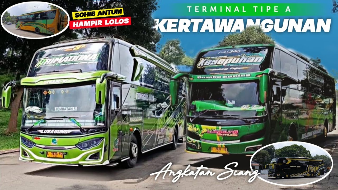 MELINTAS SAJA TERNYATA‼️Bus Kuningan Via Cilimus Berangkat atau Pulang melintas di terminal ini