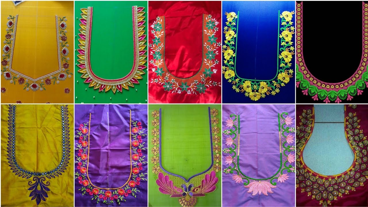 50+Computer work Blouse Designs 2023/ Latest Computer work Blouse Designs