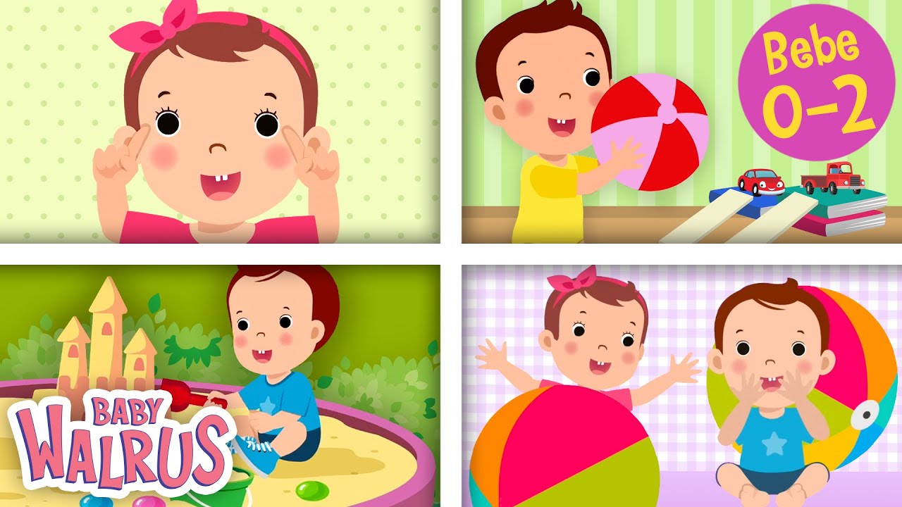 Moje Prve Reči | Zabavna i Edukativna Kompilacija za Učenje | Delovi Tela, Igrali&scaron;te, Odeća i Vi&scaron;e 🧸