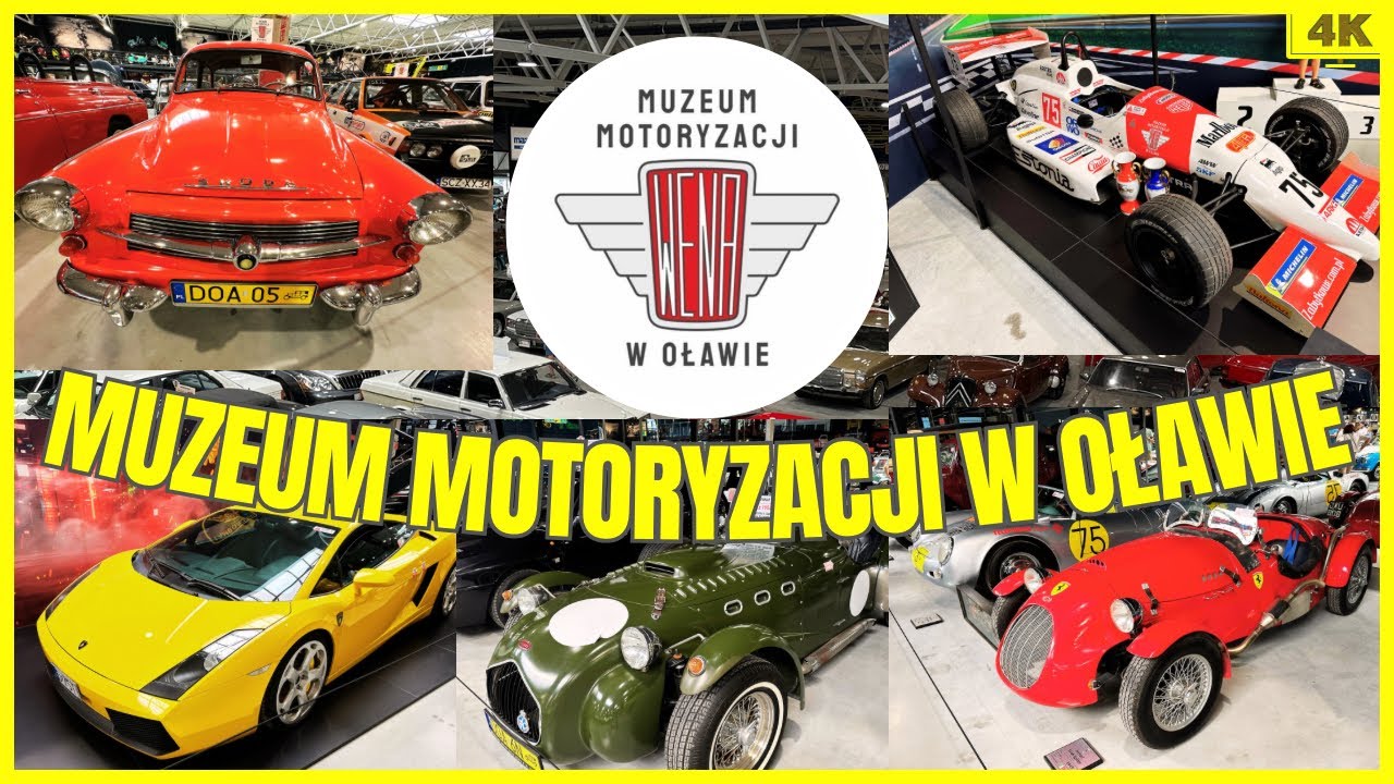 Świeże otwarcie! MUZEUM MOTORYZACJI WENA W OŁAWIE | Największe muzeum motoryzacji w Polsce! 🏎️