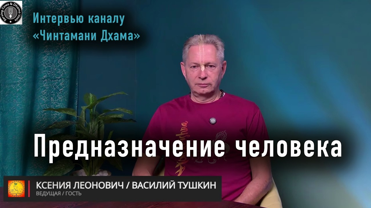 2026-03-19 - Предназначение человека - Интервью каналу &laquo;Чинтамани Дхама&raquo;