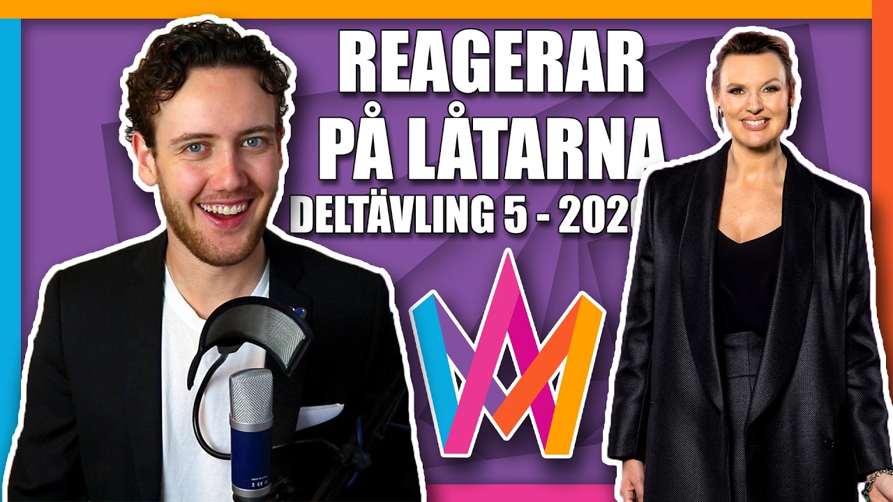 MELODIFESTIVALEN 2026 - Deltävling 5 | Reagerar på Låtarna!