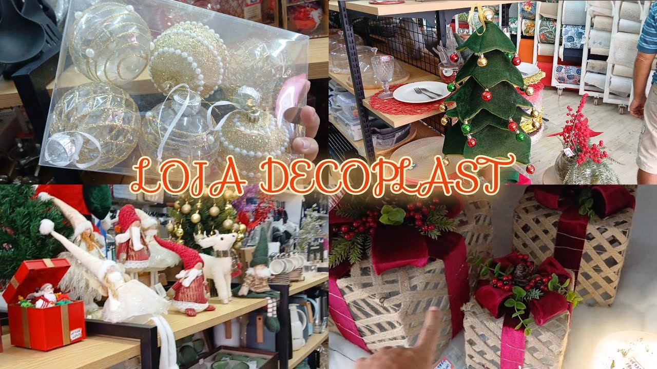 DECORAÇÃO DE NATAL 2025 - LOJA DECOPLAST - R. DIREITA - RECIFE-PE - parte 1 