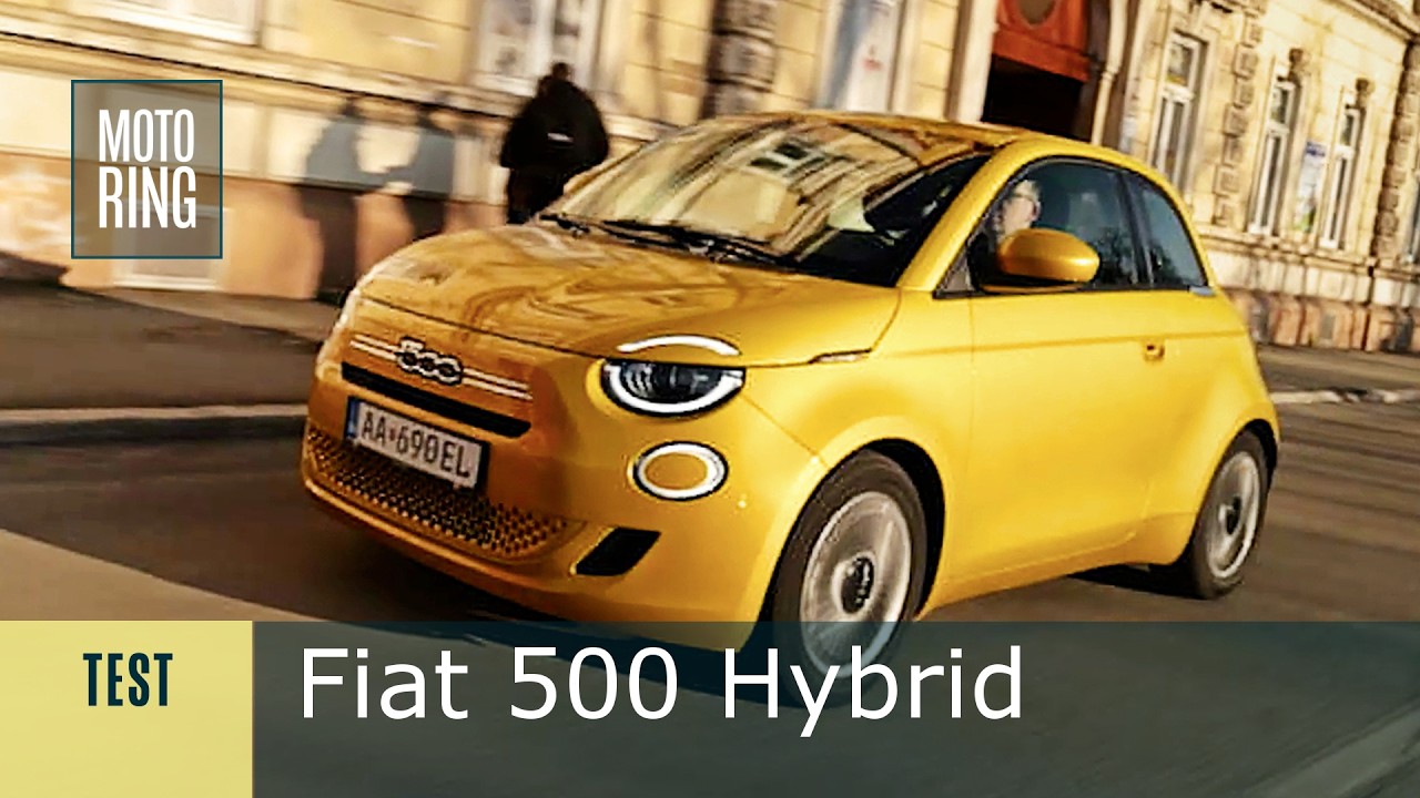 TEST | Fiat 500 1.0 FireFly Hybrid | Benzín je späť! | Motoring ta3