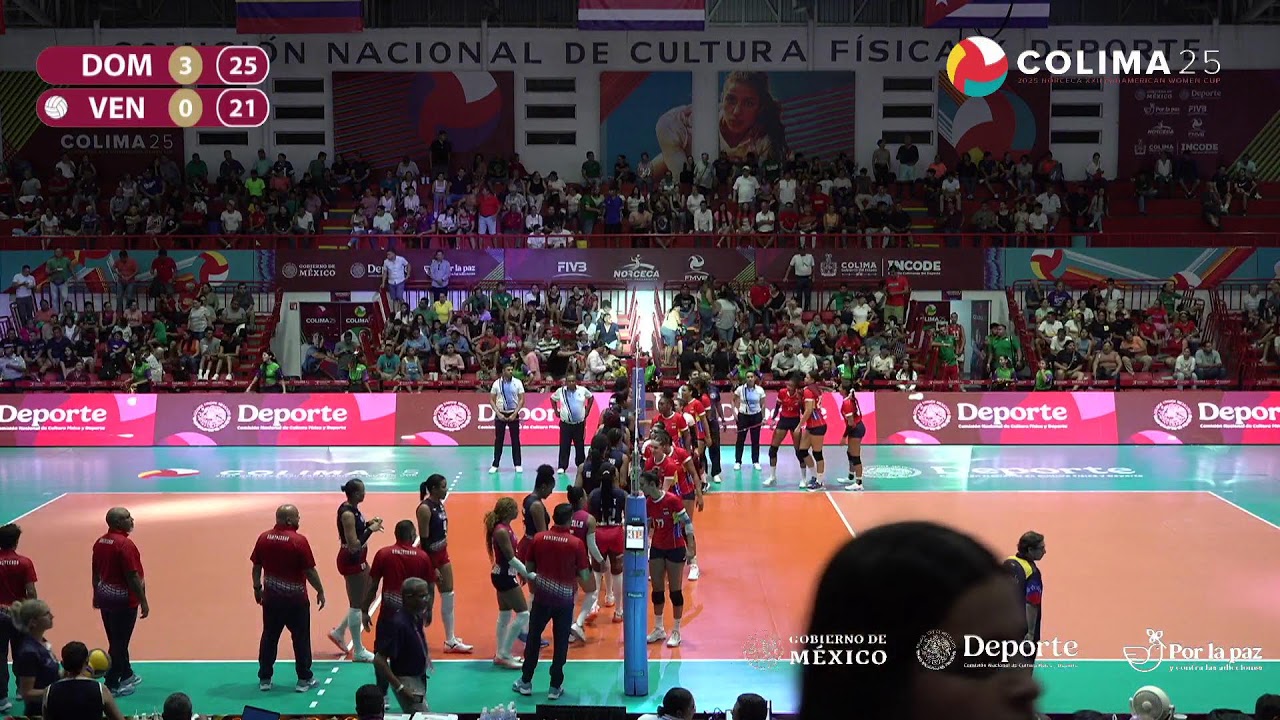 República Dominicana vs Venezuela | XXII Women’s Senior Pan-American Cup 🏐 | EN VIVO