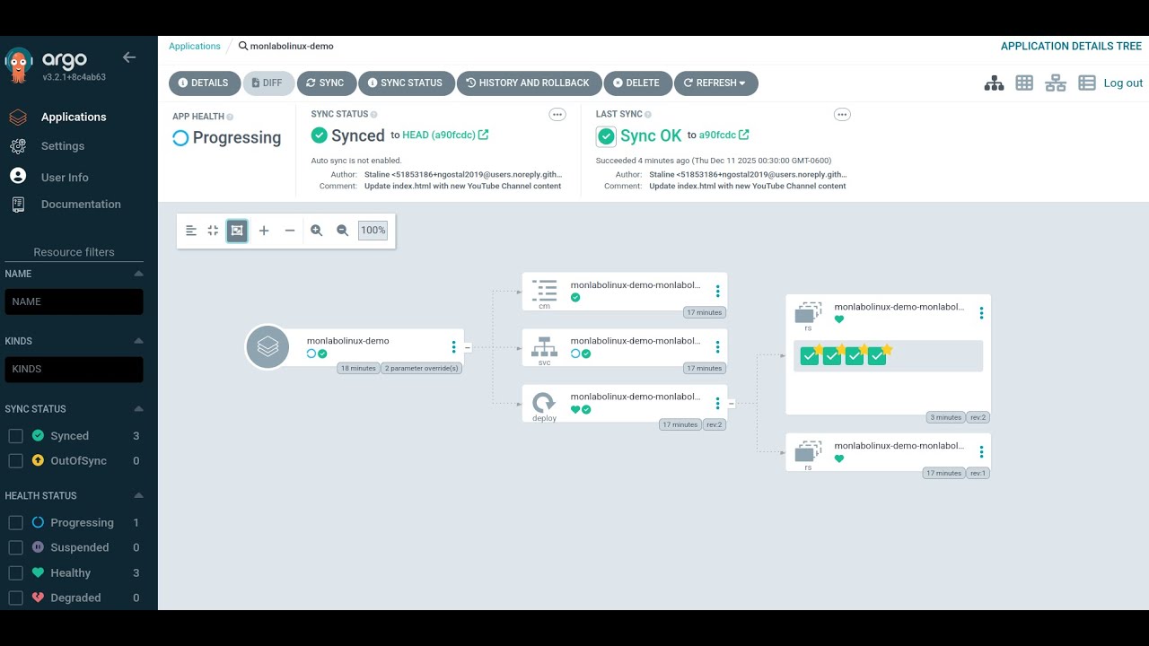 Разверните Helm Chart в кластере Kubernetes с помощью Argo CD 🚀