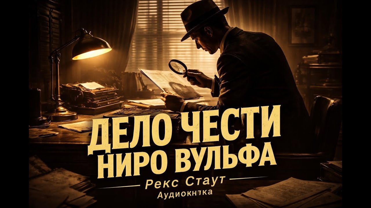 📢 ДЕЛО ЧЕСТИ НИРО ВУЛЬФА  | Рекс Стаут | Ниро Вульф | АУДИОКНИГА ПОЛНОСТЬЮ
