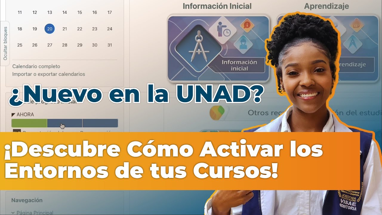 🚀 &iquest;Nuevo en la UNAD? &iexcl;Descubre C&oacute;mo Activar los Entornos de tus Cursos en la Plataforma ! 🎓