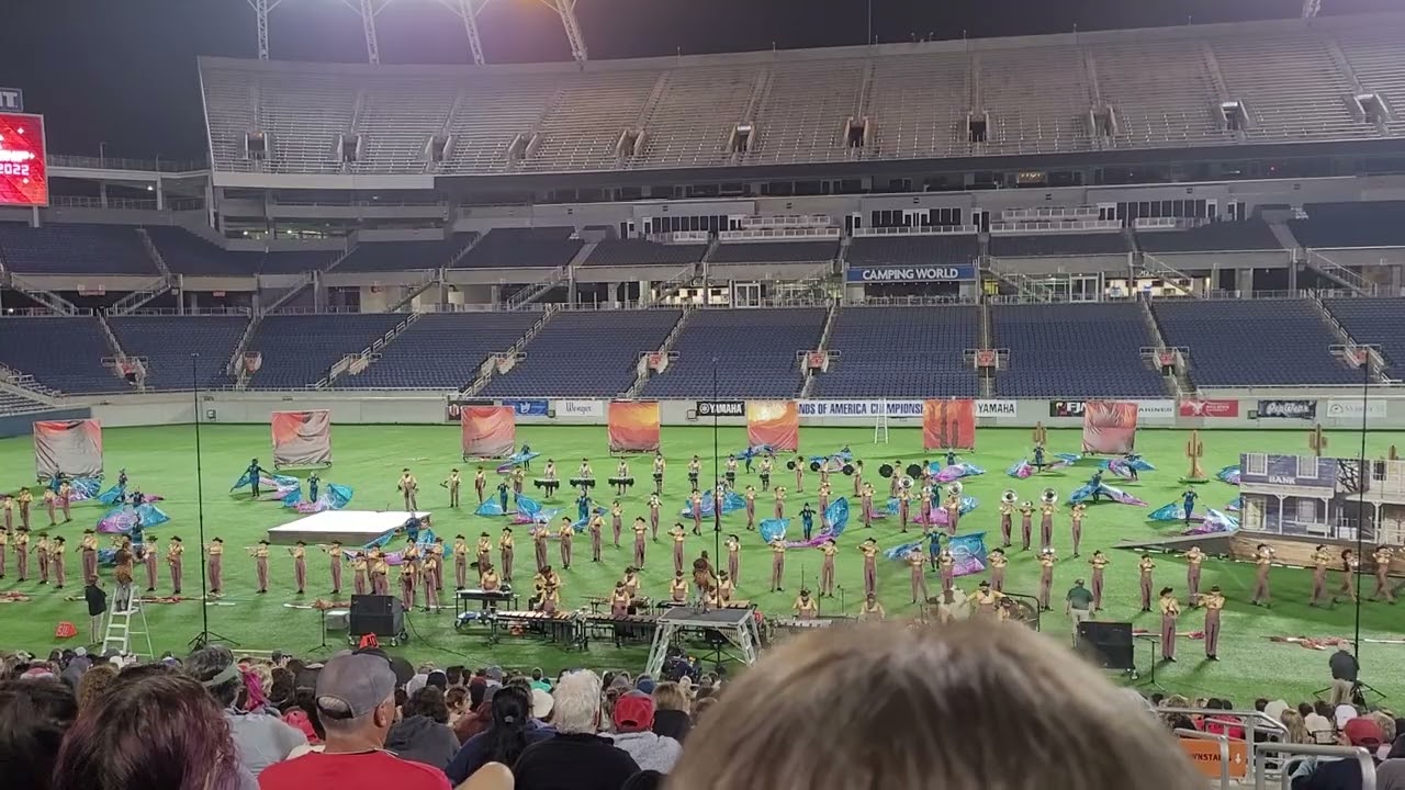 Windermere marching band of BOA Orlando Regional