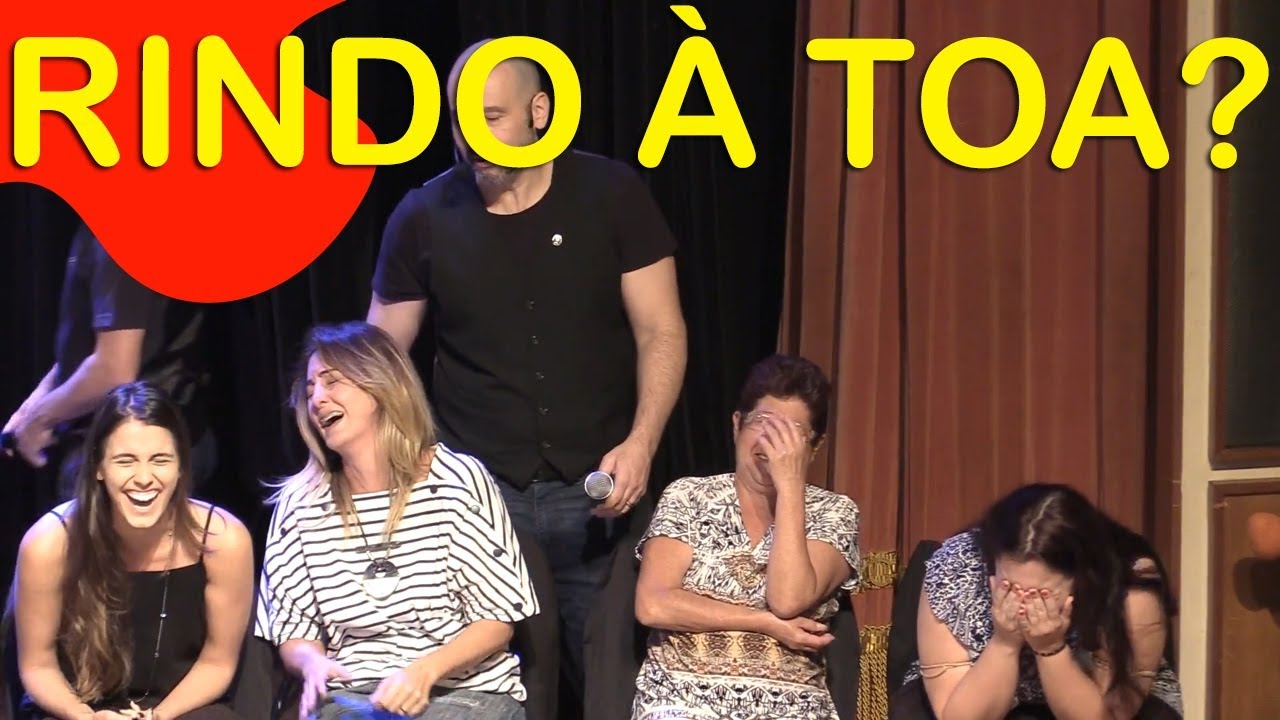 SHOW DE HIPNOSE C&Ocirc;MICA - RINDO &Agrave; TOA? (24/02/18)