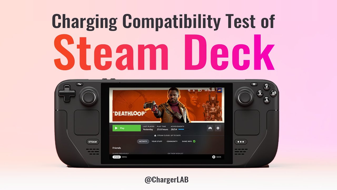 Charging Compatibility Test of Steam Deck