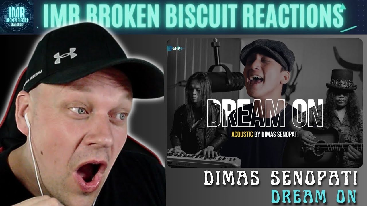 DIMAS SENOPATI | Dream on ( AEROSMITH COVER ) [ Music Reaction ]