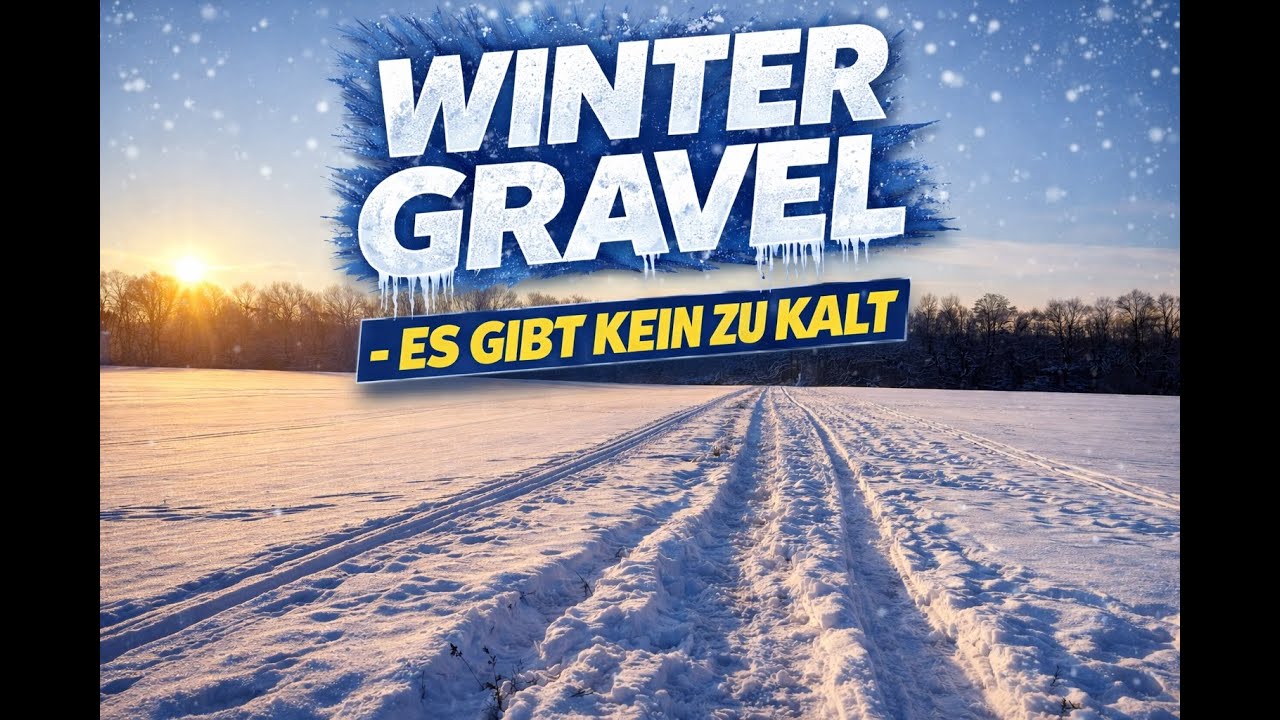 Graveln im Schnee ❄️ | Winter Setup, Kleidung & Tipps | Berlin Gravel Ride - Es gibt kein zu kalt!