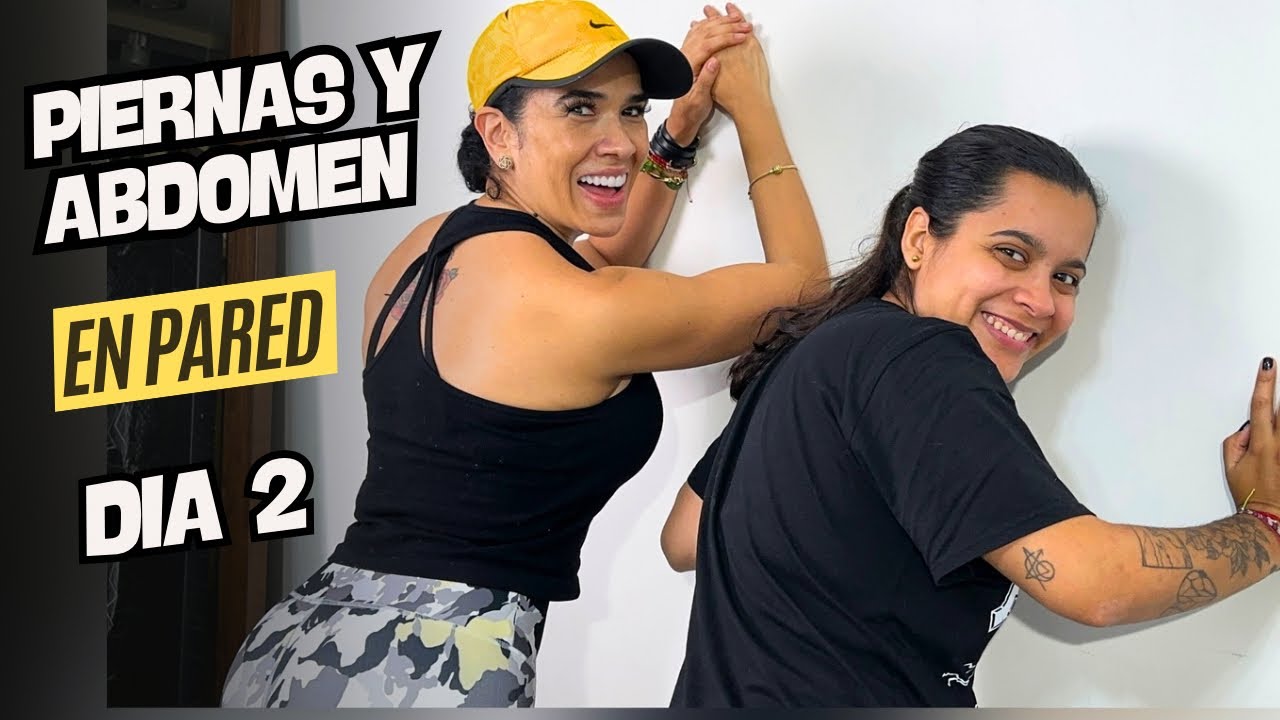 ABDOMEN Y PIERNOTAS FUERTES EN LA PARED 🔥 Rutina Completa Dia 2 #abuelafitperu #gymencasa