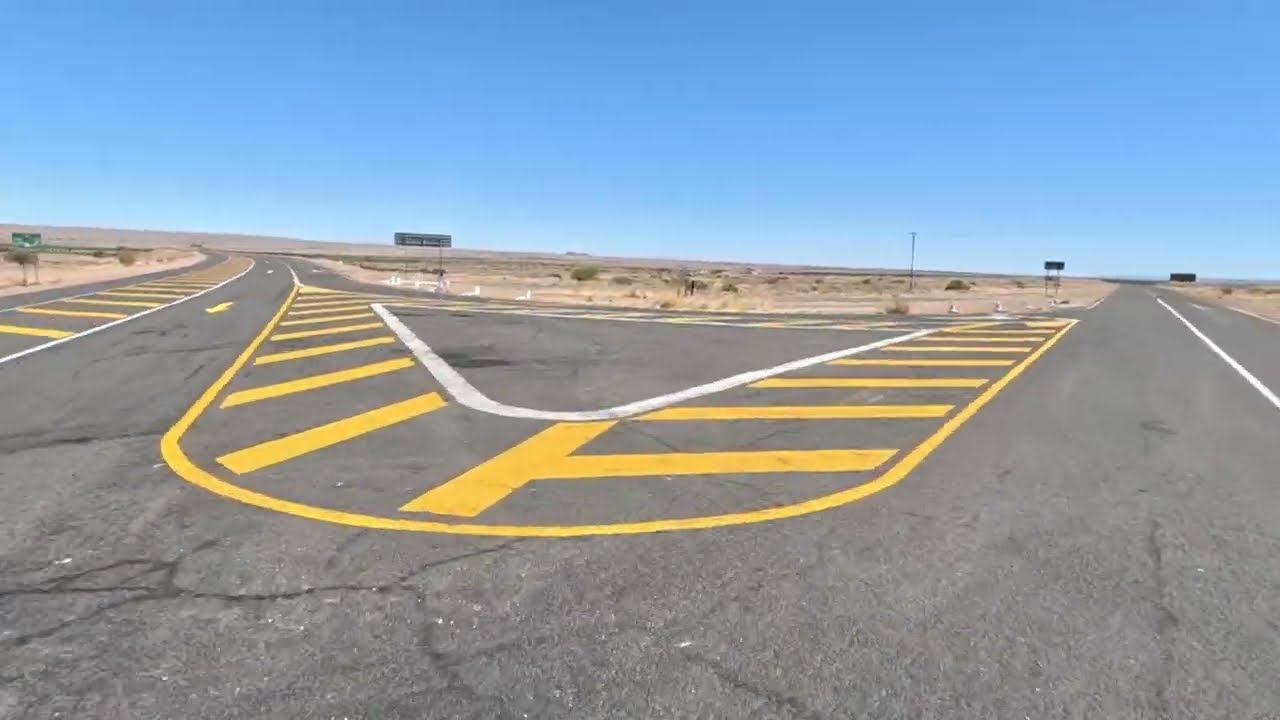 Sun 5 Mar 10h56: GP-ok here's the right turn to Bethanie; looking forward to reaxing lekker