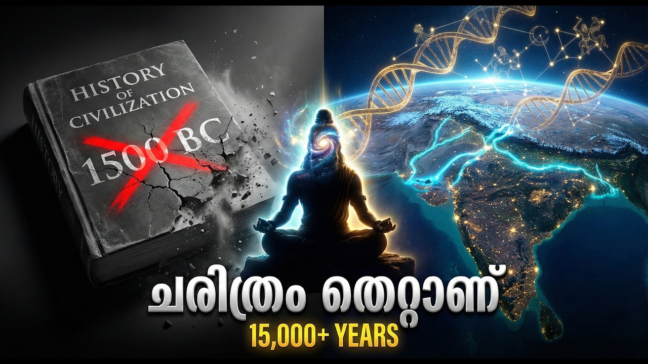 🌌 15,000 വർഷത്തെ വൈദിക പാരമ്പര്യം: ചരിത്രം തെറ്റാണ്! 🚩 #VedicScience #ancientindia