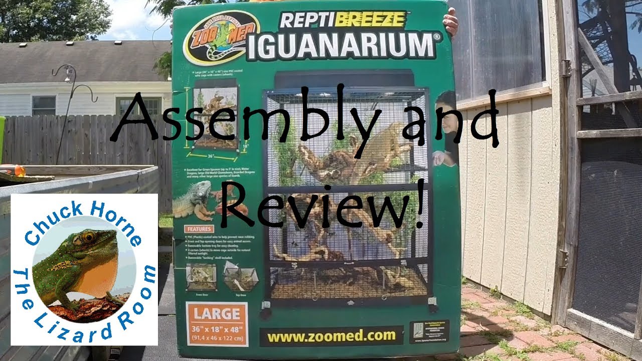 Zoomed Iguanarium Assembly and Review!!!