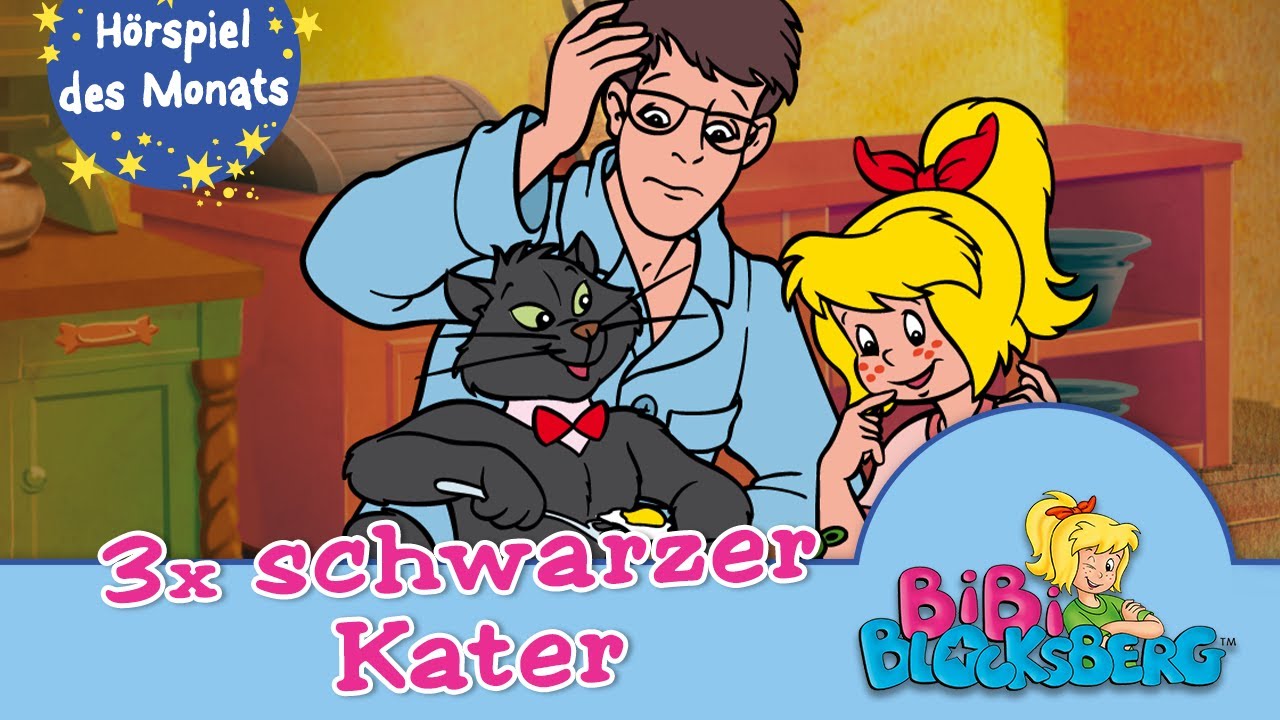 BIBI BLOCKSBERG - 3x Schwarzer Kater (Folge 22) das ZWEITPLATZIERTE Hörspiel des Monats