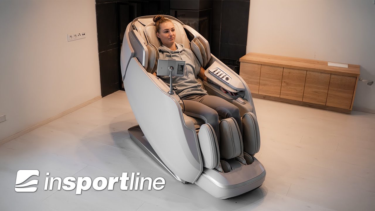 Fotel do masażu inSPORTline Balsadena ∙ masaż 4D ∙ ogrzewanie ∙ Zero Gravity ∙ Zero Space