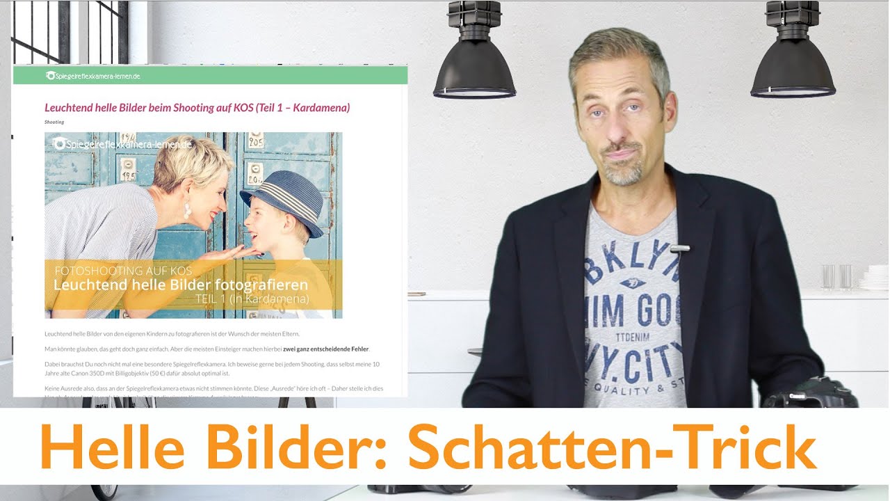 💜 Leuchtend helle Kinder-Fotos ☀ | Schatten-Trick jetzt enth&uuml;llt | Online Fotokurs f&uuml;r Eltern 2020