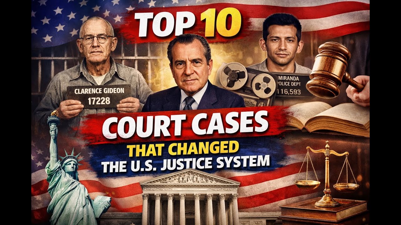 Top 10 Court Cases That Changed the U.S. Justice System | Odd Occasions