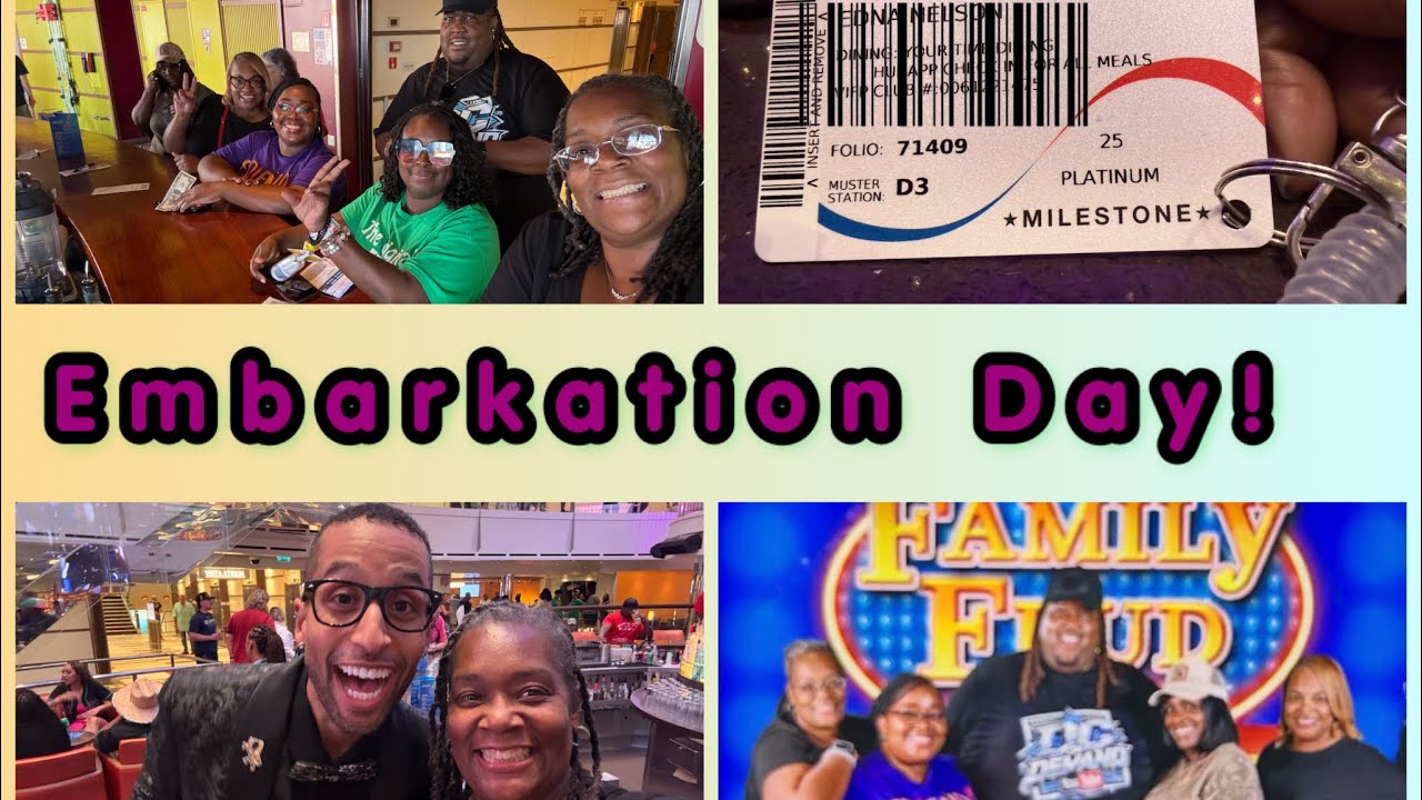 Embarkation Day 🛳️ Carnival Vista! Friendsgiving 2025! Milestone Sailing