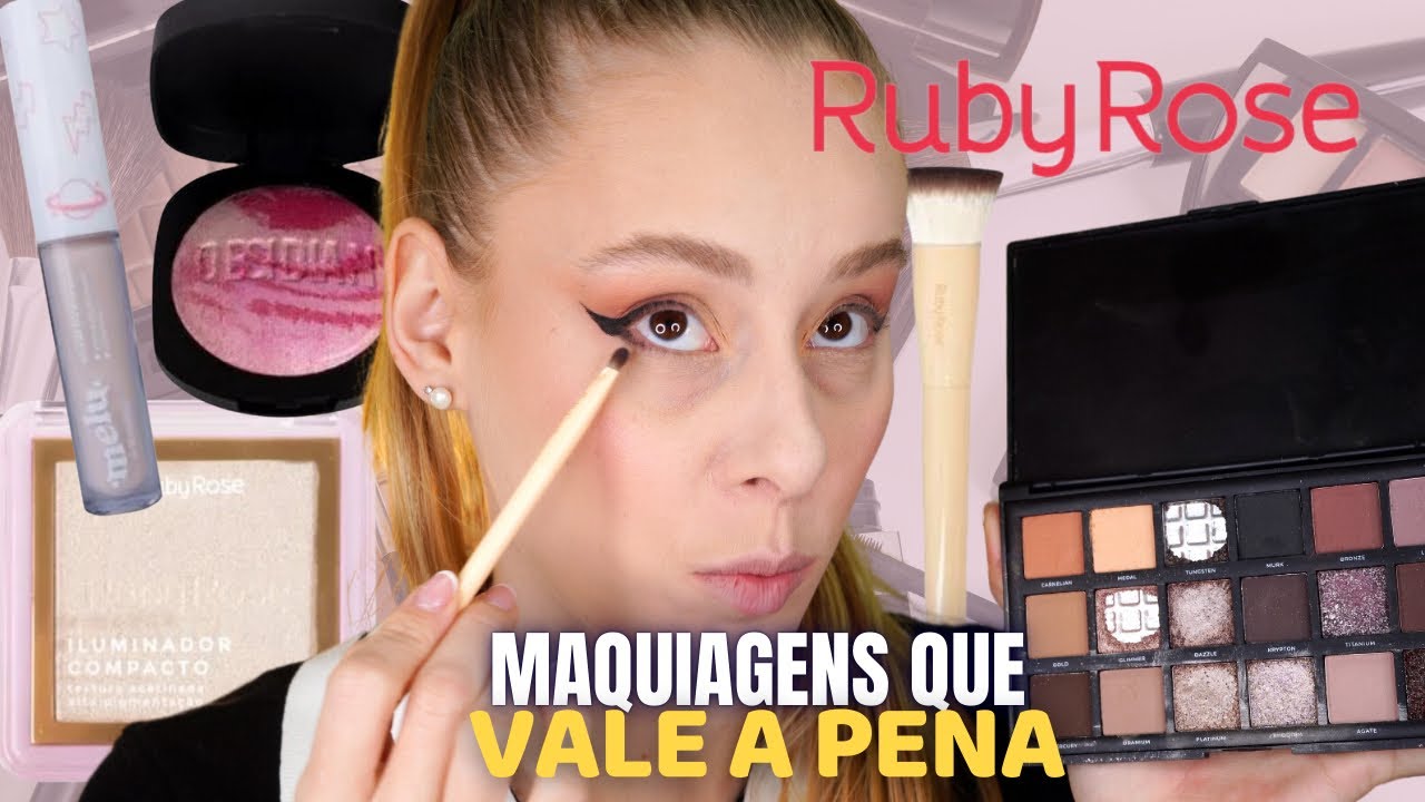 minhas MAQUIAGENS FAVORITAS da RUBY ROSE *Vale a pena COMPRAR*