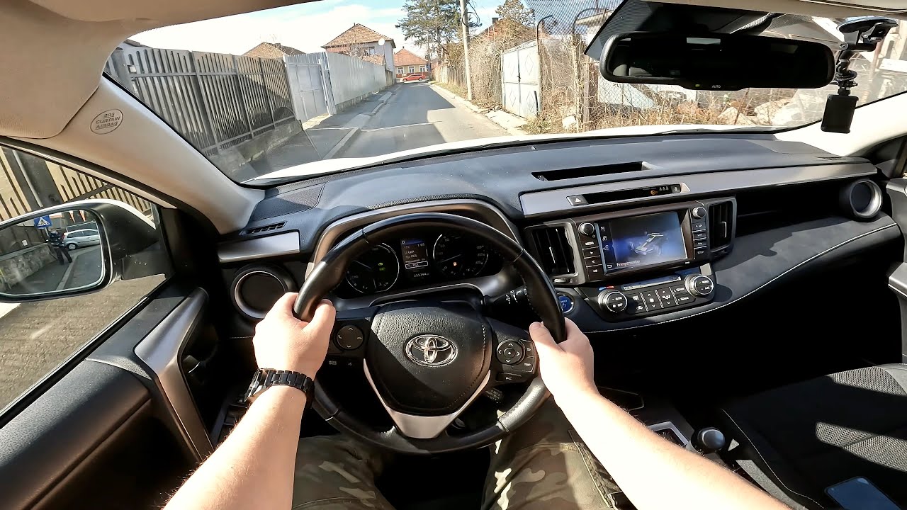 #13 ⎮ 2017 Toyota RAV4 2.5 4x4 Hybrid Edition⎮ 4K POV Test-Drive