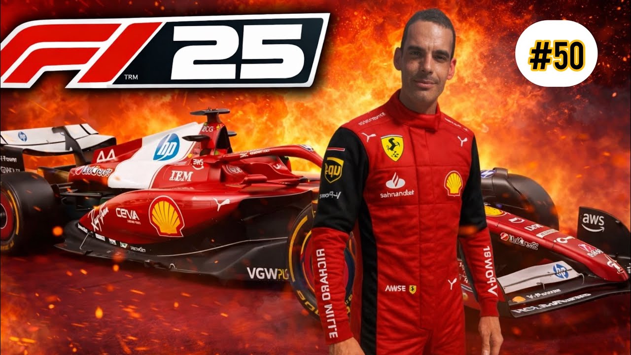 F1 25 Ao Vivo !! - 👉 Temporada 5 - Scuderia Ferrari HP - Modo Carreira #50