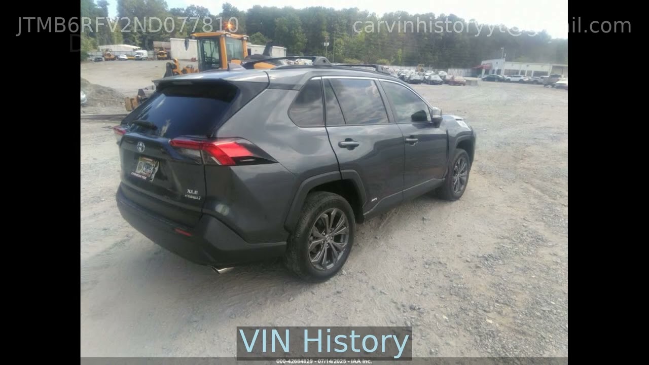 2022 Toyota Rav4 Hybrid Hybrid Xle Premium 2022 JTMB6RFV2ND077810