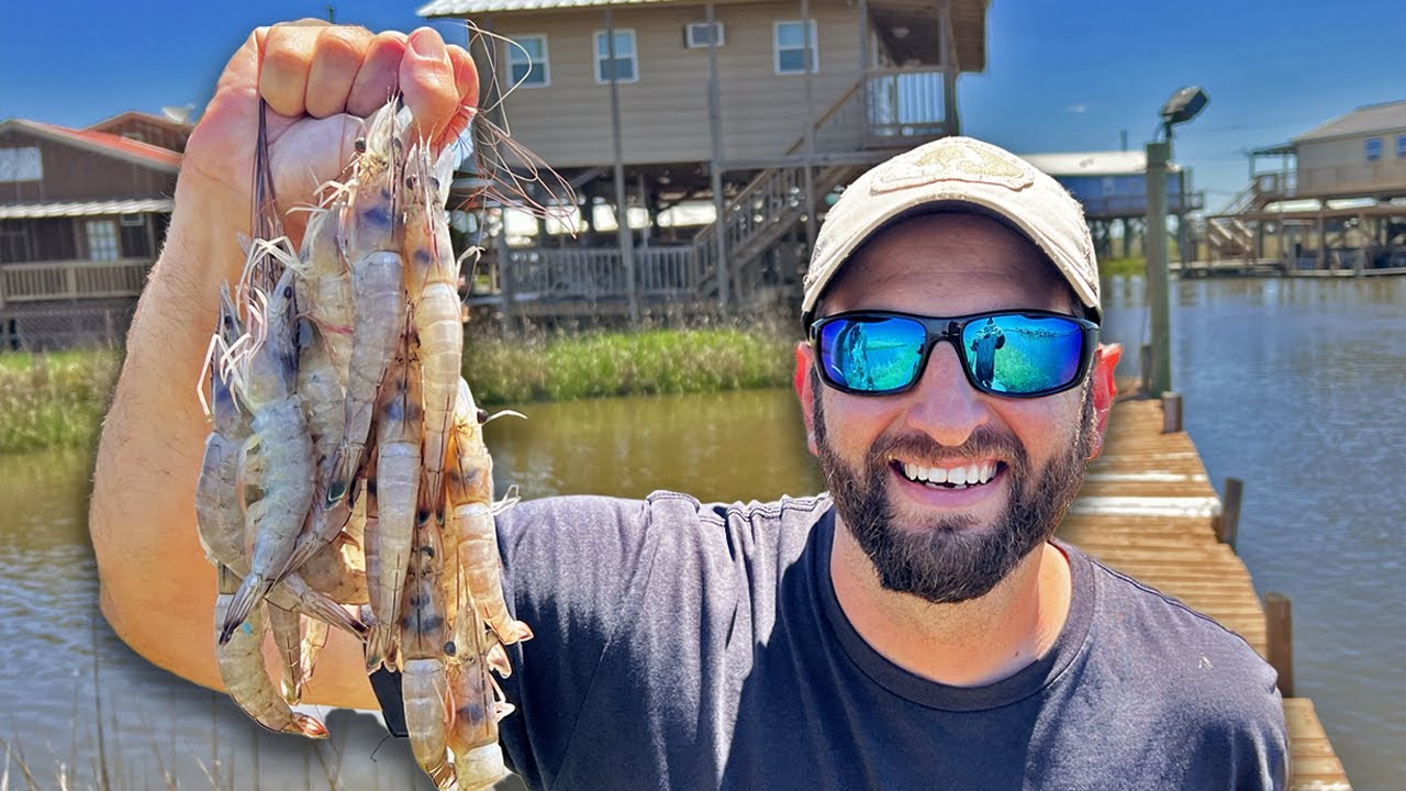 This Coastal Cabin has Crazy Shrimping, Crabbing, and Fishing