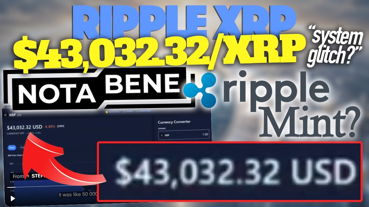 Был ли сбой XRP до $43 032,32/XRP на фоне запуска Ripple Mint и инвестиций Ripple в Notabene?