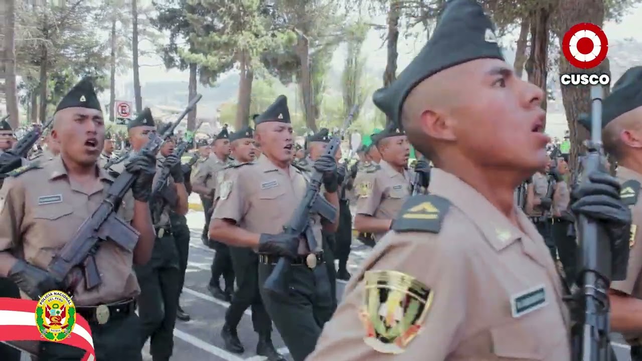 Así vivió las Fiestas Patrias la VII Macrepol Cusco 🇵🇪👮🏻‍♂️