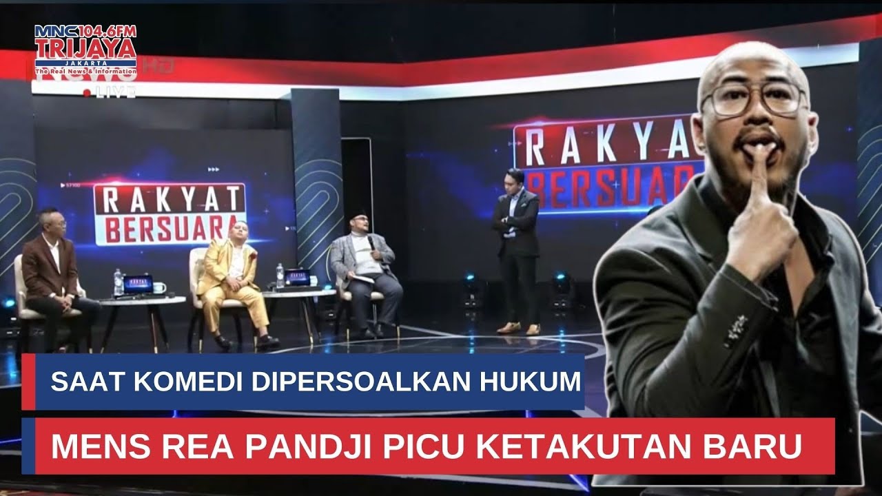 FULL Ancaman Penjara Bayangi Stand Up Pandji, Kebebasan Kritik Dipertaruhkan? Rakyat Bersuara 27/1