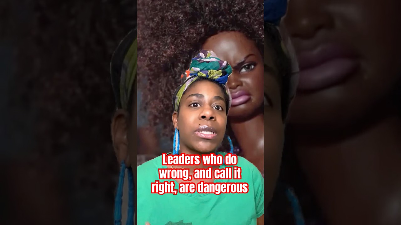 Leaders who do wrong, and call it right, are dangerous. Live highlight