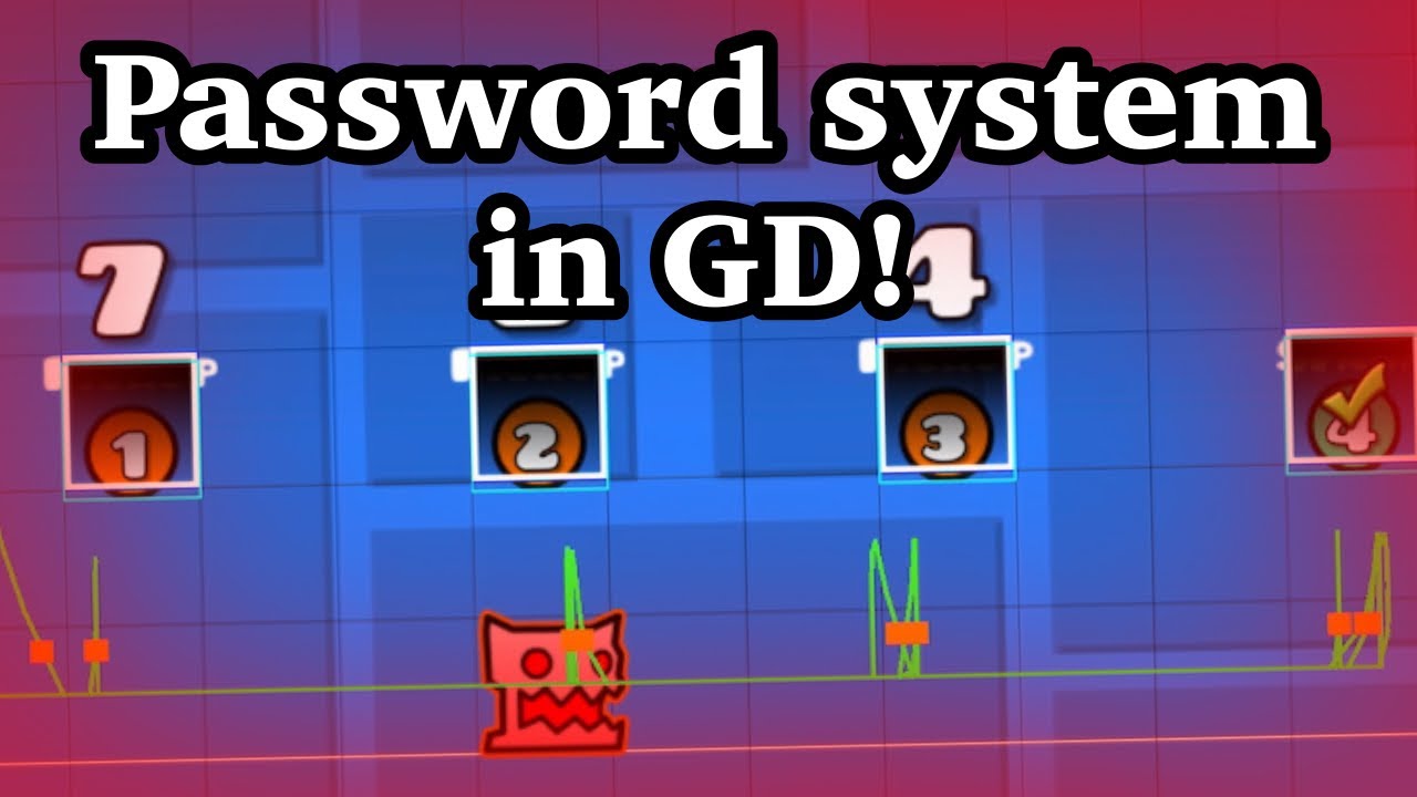 How to make a simple password system in GD!