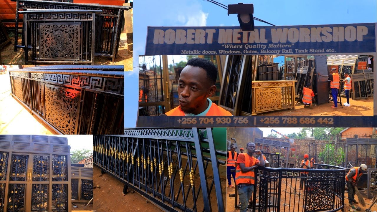 BINO BYOLINA OKUMANYA NGA TONATANDIKA KUZIMBA. ROBERTMETAL WORKSHOP WITH THE BEST METAL WORKS IN UG.