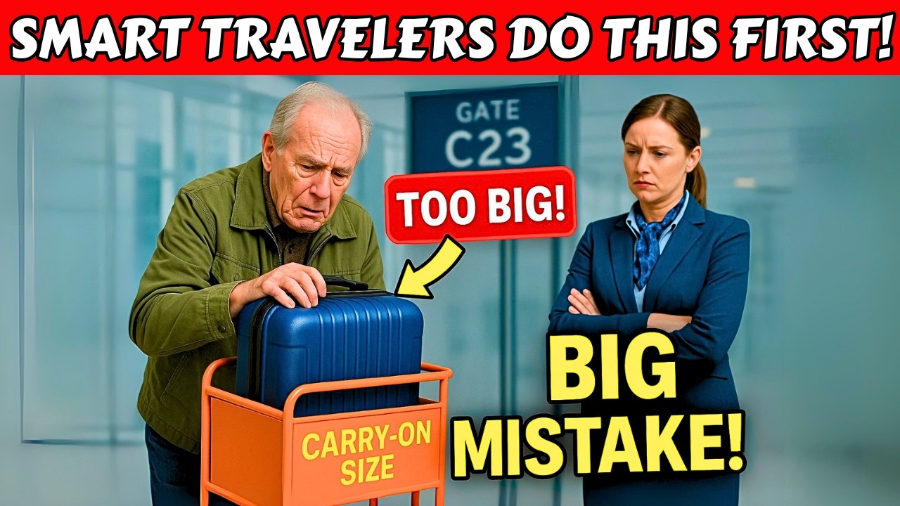 10 Things Every SMART Airline Passenger Does IMMEDIATELY After ARRIVING at the AIRPORT!