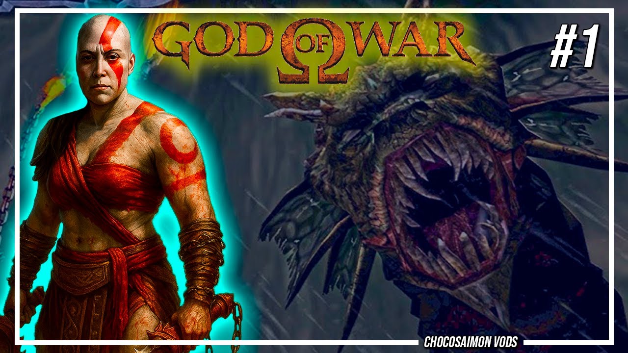 Nos ENFRENTAMOS a la HIDRA | GOD OF WAR #1 🔥| PRIMERA VEZ | Directo Completo CHOCOSAIMON