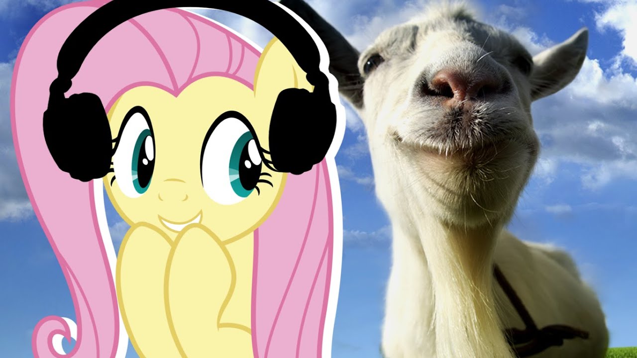 Fluttershy plays Goat Simulator 🍉 | Be Assertive!